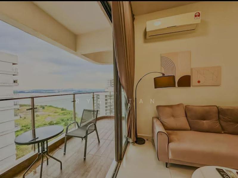 Kondominium untuk Disewa di Bay Point @ Country Garden Danga Bay - Ryan Tan - Balcony - PropertyGuru.com.my