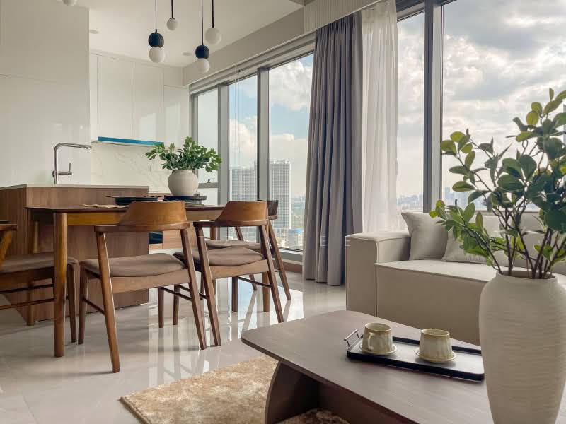 Servis Apartment untuk Disewa di Core Residence @ TRX - TZE YEE - Living Room - PropertyGuru.com.my