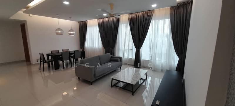 Condominium for Rent at Verticas Residensi - Lucas Teoh - Living Room - PropertyGuru.com.my