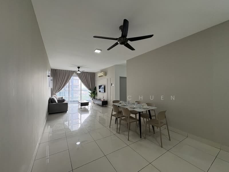 Kondominium untuk Disewa di Aurora Residence @ Lake Side City - Tan Wei Chuen - Living Room - PropertyGuru.com.my