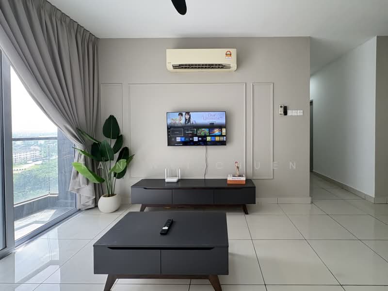 Kondominium untuk Disewa di Aurora Residence @ Lake Side City - Tan Wei Chuen - Living Room - PropertyGuru.com.my