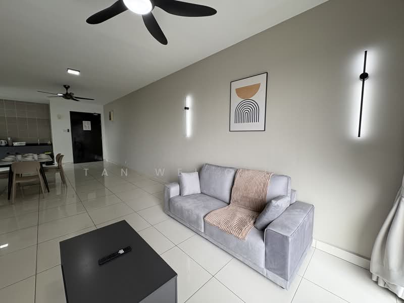 Kondominium untuk Disewa di Aurora Residence @ Lake Side City - Tan Wei Chuen - Living Room - PropertyGuru.com.my