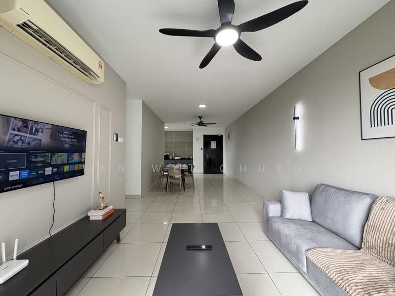 Kondominium untuk Disewa di Aurora Residence @ Lake Side City - Tan Wei Chuen - Living Room - PropertyGuru.com.my
