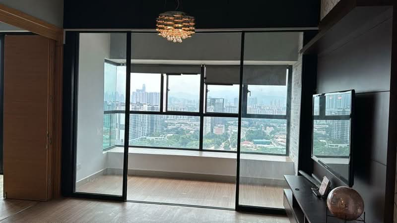 Servis Apartment untuk Disewa di The Leafz @ Dedaun - Kyce Cheong - Living Room - PropertyGuru.com.my