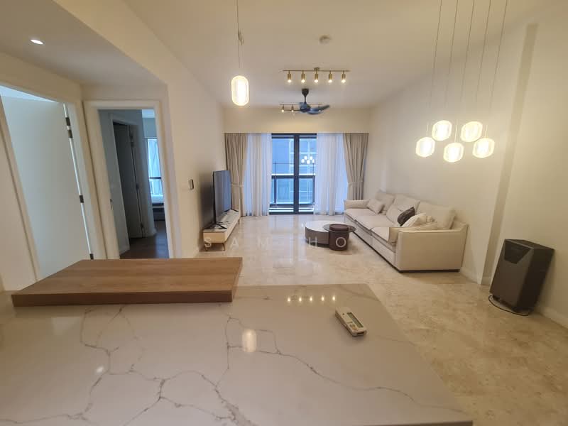 Service Residence for Sale at TRX Residences - Sam Ho - Living Room - PropertyGuru.com.my