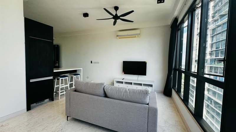 Service Residence for Sale at Setia Sky 88 - Yucong . - Living Room - PropertyGuru.com.my