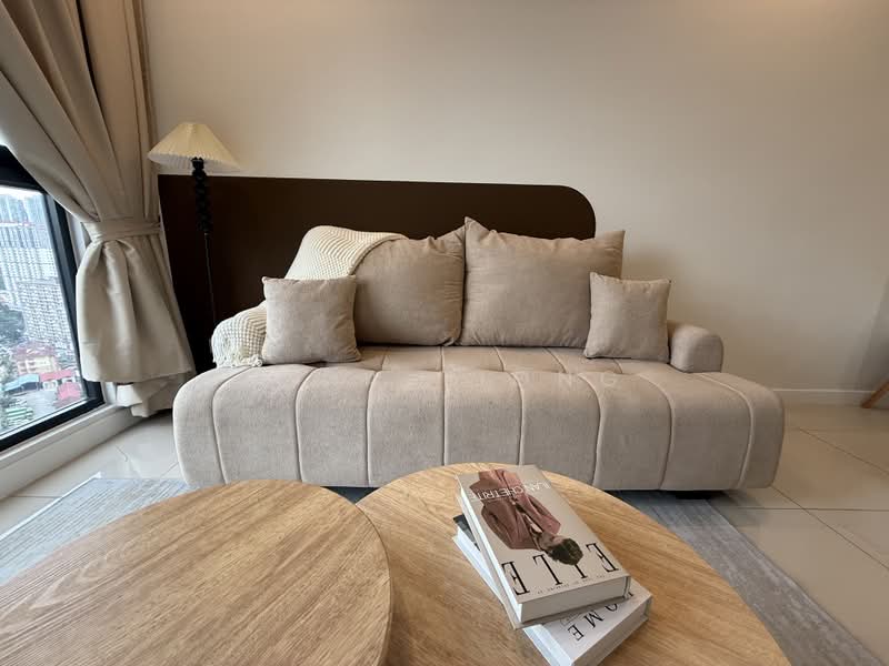 Servis Apartment untuk Disewa di Skyline KL - Gina Tiong - Living Room - PropertyGuru.com.my