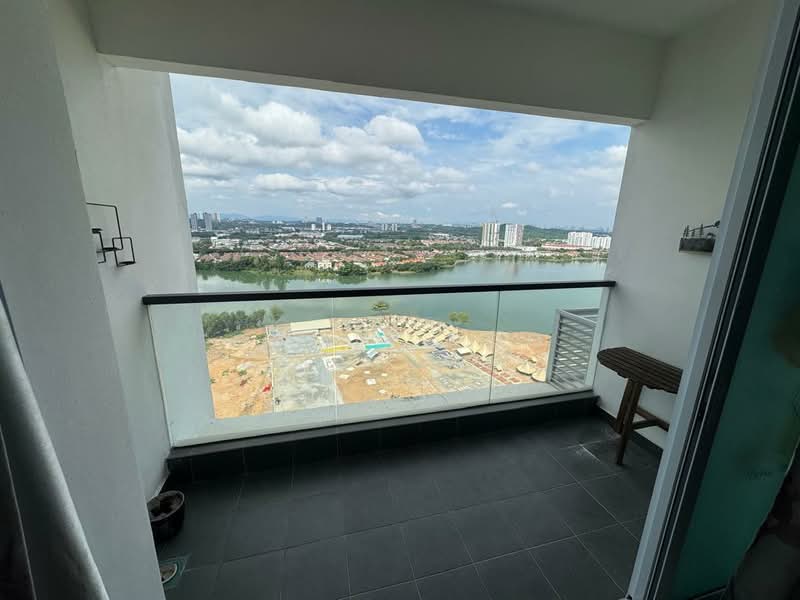 Condominium for Rent at Aurora Residence @ Lake Side City - Camie Hoo - Balcony - PropertyGuru.com.my