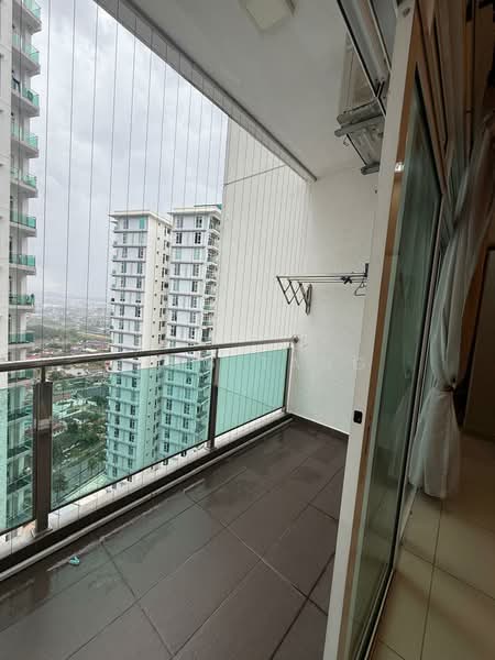 Kondominium untuk Disewa di M Condominium @ Larkin - Jing Tang - Balcony - PropertyGuru.com.my