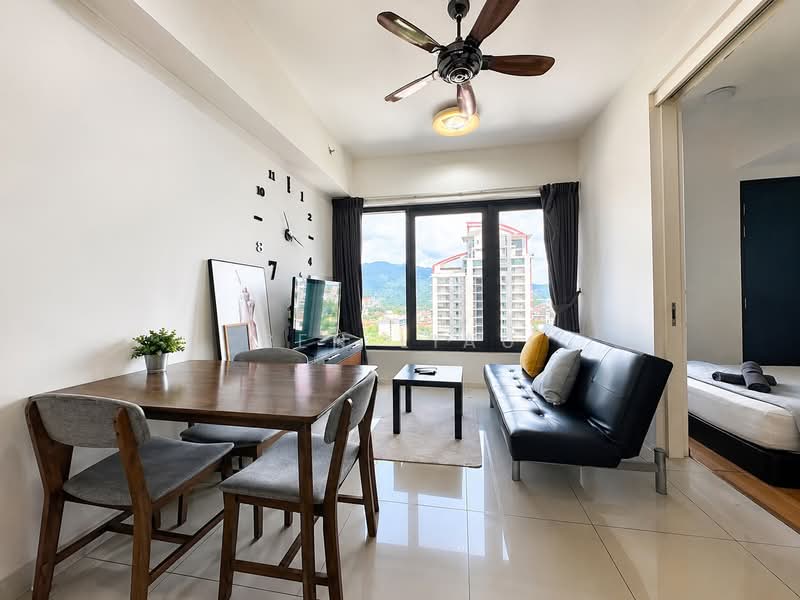 Service Residence for Sale at Tropicana 218 Macalister - Ben Liau - Living Room - PropertyGuru.com.my