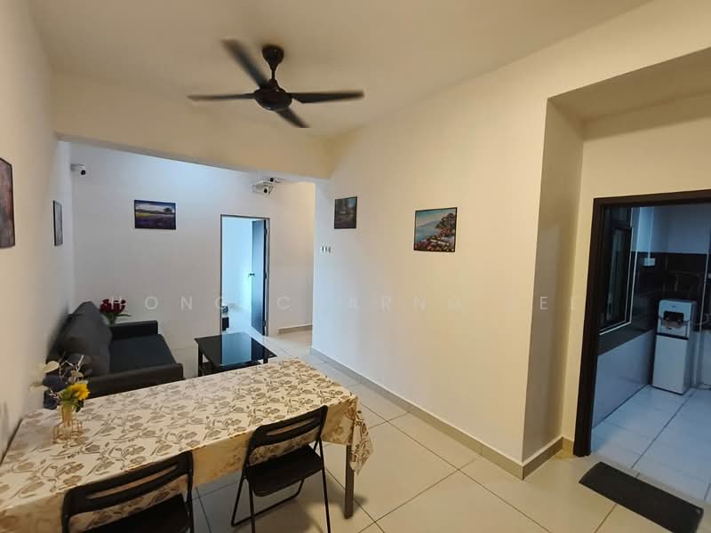 Servis Apartment untuk Disewa di D'Inspire Residence (Inspira Bestari) - Hong Charng Lee - Living Room - PropertyGuru.com.my