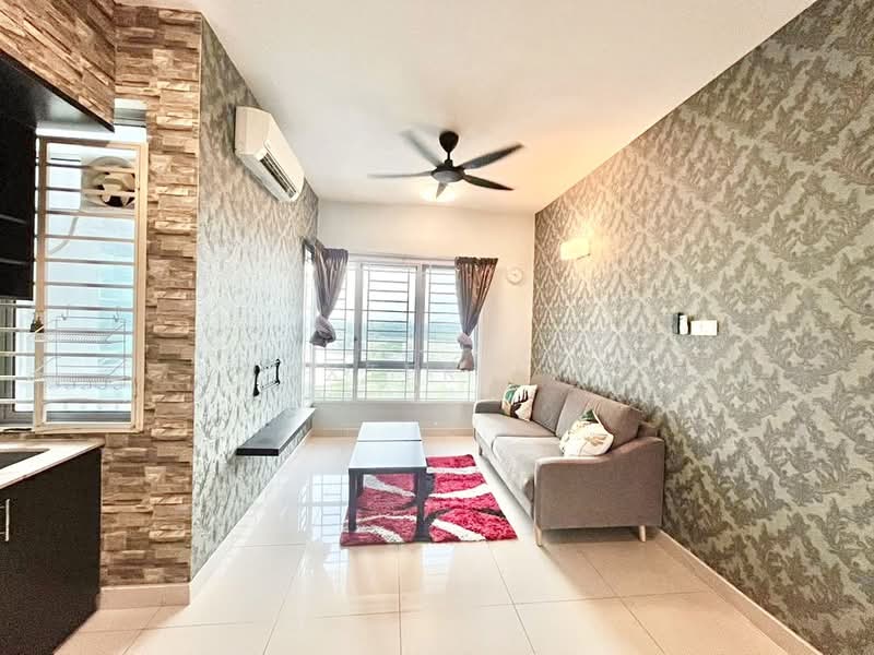 Servis Apartment untuk Disewa di Vega Residensi 1 - Baxter Lim - Living Room - PropertyGuru.com.my