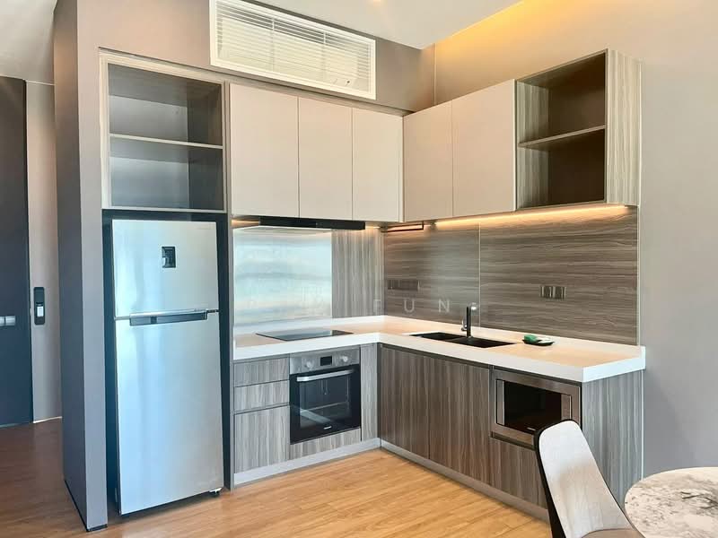 Service Residence for Rent at City of Dreams - Ray Fun - Kitchen - PropertyGuru.com.my