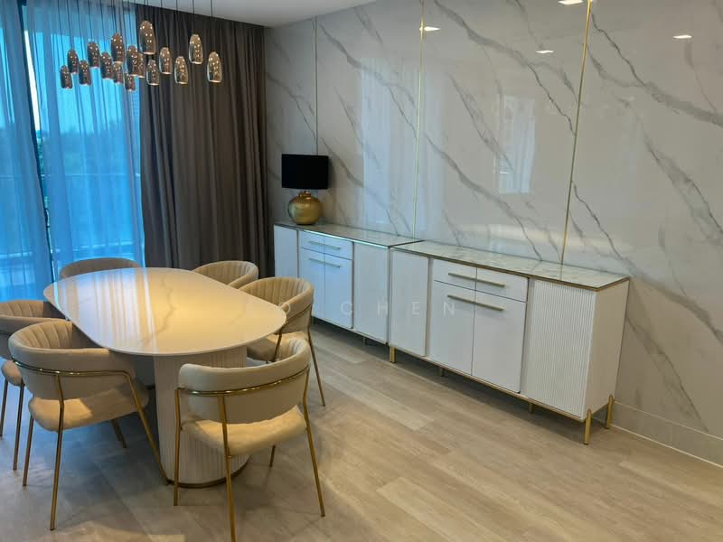 Kondominium untuk Disewa di 11 Mont Kiara @ MK11 - Jo Chen - Dining Room - PropertyGuru.com.my
