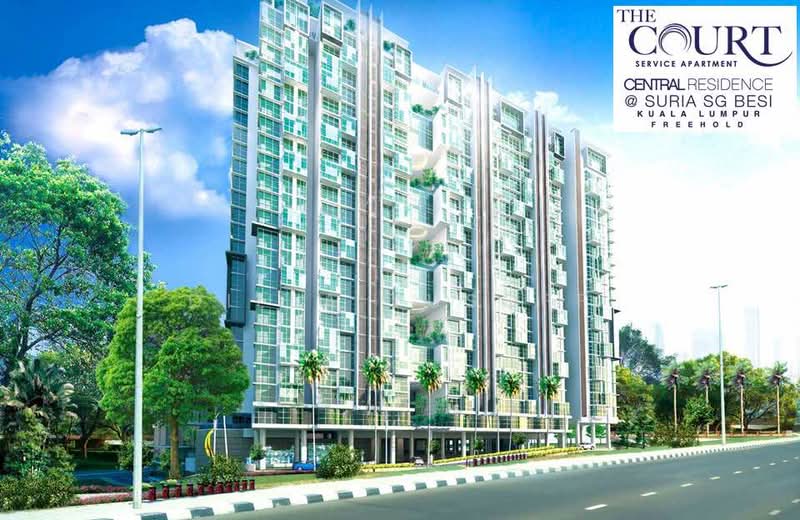 Service Residence for Sale at The Court @ Central Residence - DILLA YUSOFF - Exterior - PropertyGuru.com.my