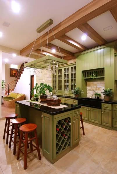 Cluster House for Sale in Batu 9 (Cheras) - Shamala Shyma - Kitchen - PropertyGuru.com.my