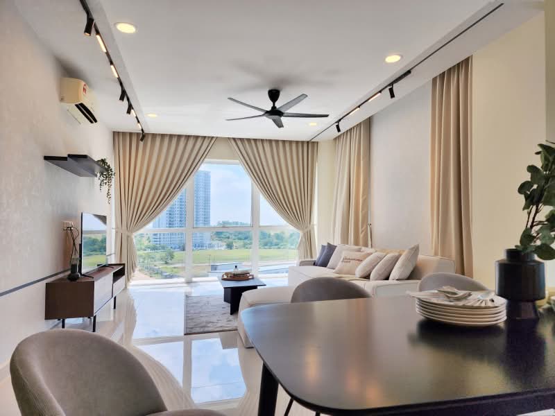 Kondominium untuk Disewa di Medini Signature - LZ Lau - Living Room - PropertyGuru.com.my