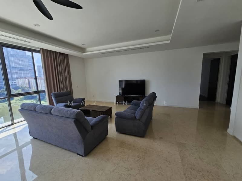 Kondominium untuk Disewa di D'Rapport - Martin Lee - Living Room - PropertyGuru.com.my