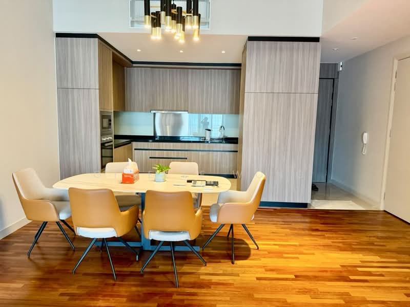 Service Residence for Rent at Straits Residences - Giselle Wong - Dining Room - PropertyGuru.com.my
