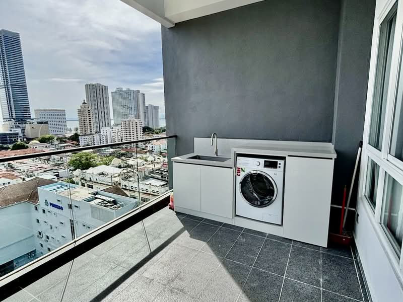 Condominium for Rent at Codrington Residence - Giselle Wong - Balcony - PropertyGuru.com.my