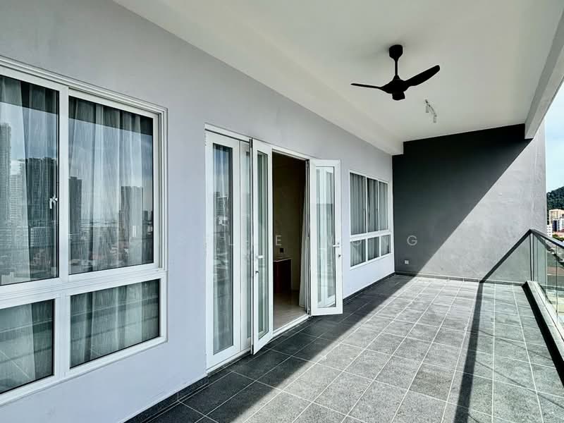 Condominium for Rent at Codrington Residence - Giselle Wong - Balcony - PropertyGuru.com.my