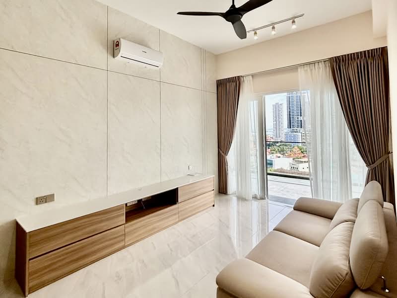 Condominium for Rent at Codrington Residence - Giselle Wong - Living Room - PropertyGuru.com.my
