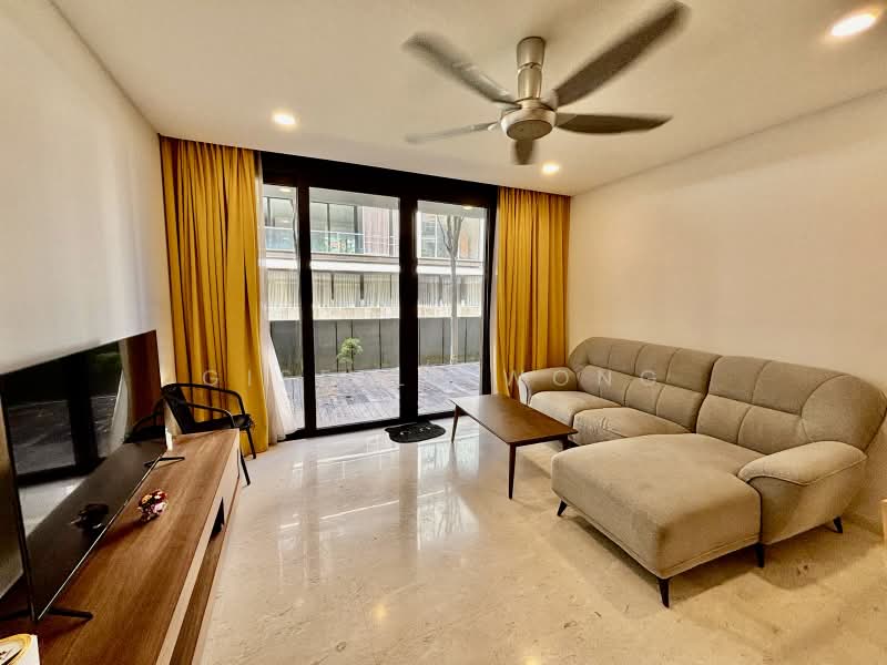 Kondominium untuk Disewa di Shorefront Residences - Giselle Wong - Living Room - PropertyGuru.com.my