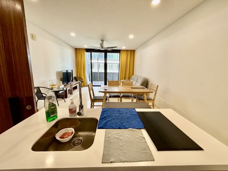 Kondominium untuk Disewa di Shorefront Residences - Giselle Wong - Living Room - PropertyGuru.com.my