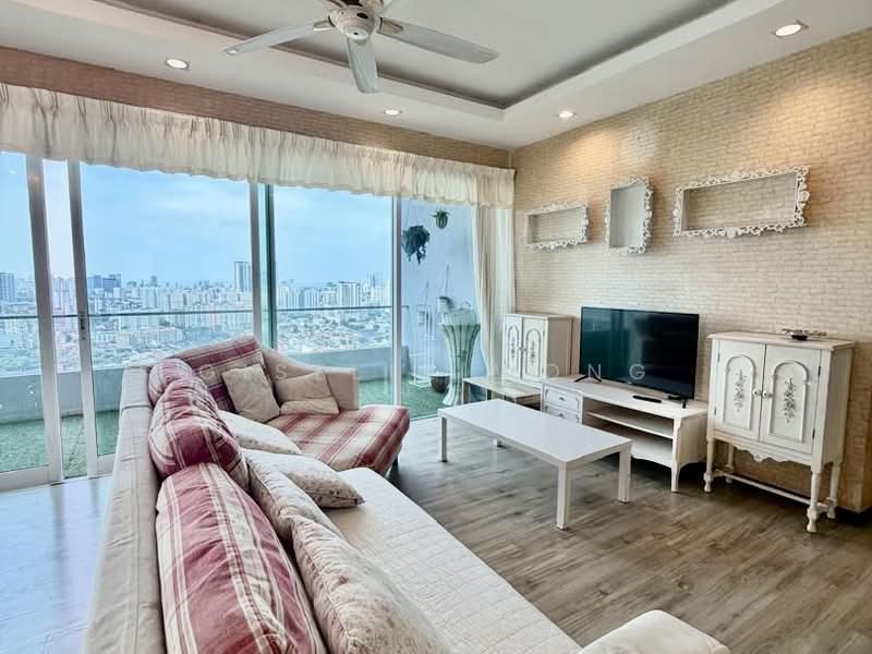 Kondominium untuk Disewa di Central Park condominium - Giselle Wong - Living Room - PropertyGuru.com.my