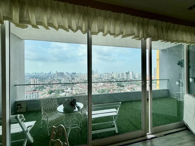 Kondominium untuk Disewa di Central Park condominium - Giselle Wong - Balcony - PropertyGuru.com.my