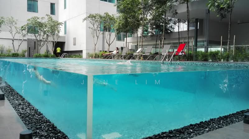 Servis Apartment untuk Dijual di Mercu Summer Suites - Jyne Lim - Pool - PropertyGuru.com.my