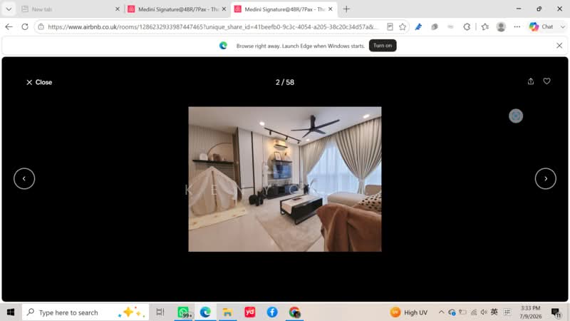Condominium for Rent at Medini Signature - Kenyou . - Living Room - PropertyGuru.com.my