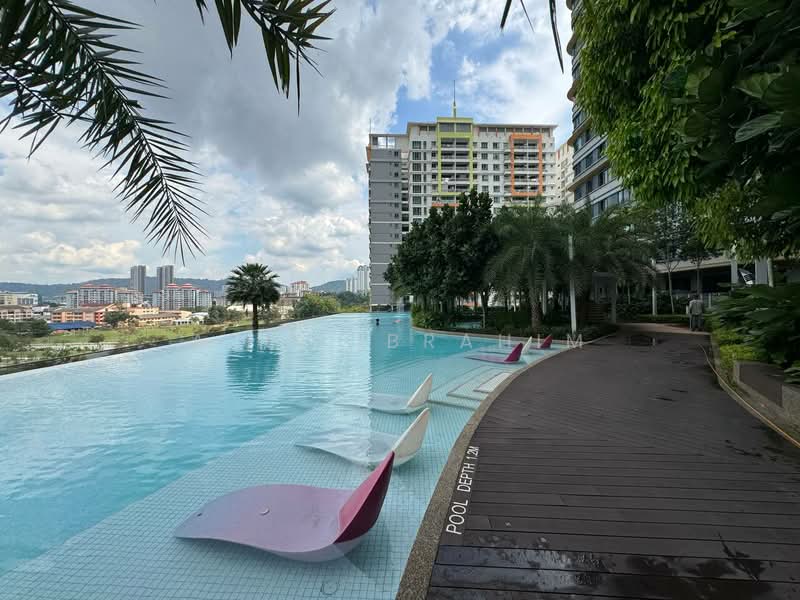 Service Residence for Sale at Parc 3 - Azli Ibrahim - Pool - PropertyGuru.com.my