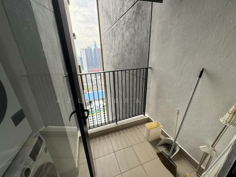 Service Residence for Sale at Parc 3 - Azli Ibrahim - Balcony - PropertyGuru.com.my