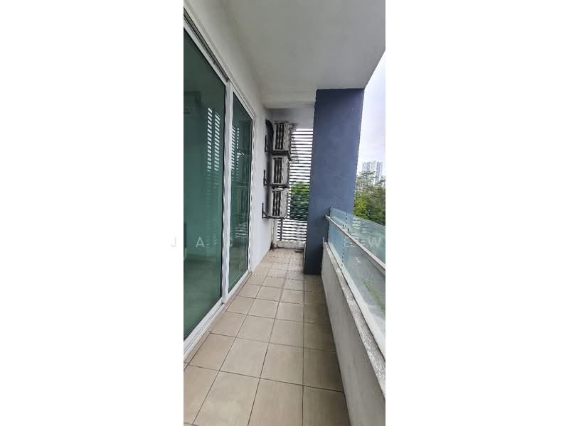 Kondominium untuk Dijual di Scenaria @ North Kiara Hills - Jack Liew - Balcony - PropertyGuru.com.my