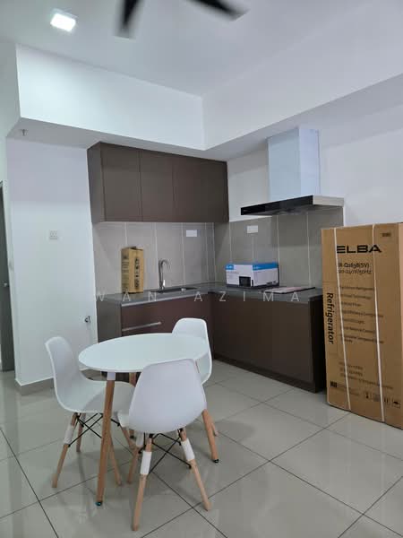Service Residence for Rent at Alinea Suites - Wan Azima - Kitchen - PropertyGuru.com.my