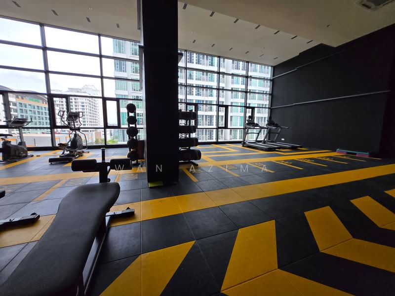 Service Residence for Rent at Alinea Suites - Wan Azima - Gym - PropertyGuru.com.my
