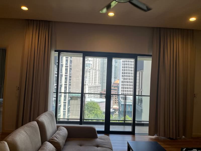 Service Residence for Rent at St Mary Residences - Rex Tan - Living Room - PropertyGuru.com.my