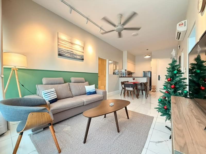 Service Residence for Rent at Cubic Botanical - Khew Zi Xian - Living Room - PropertyGuru.com.my