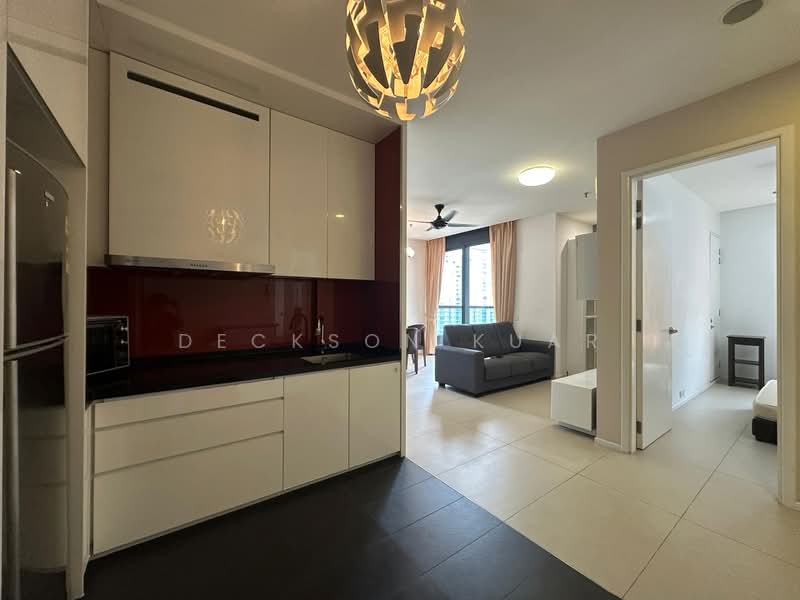 Service Residence for Rent at Arcoris SOHO - Deckson Kuar - Kitchen - PropertyGuru.com.my