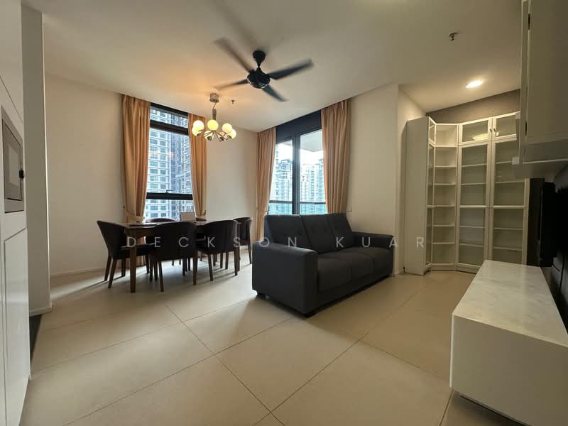 Service Residence for Rent at Arcoris SOHO - Deckson Kuar - Living Room - PropertyGuru.com.my