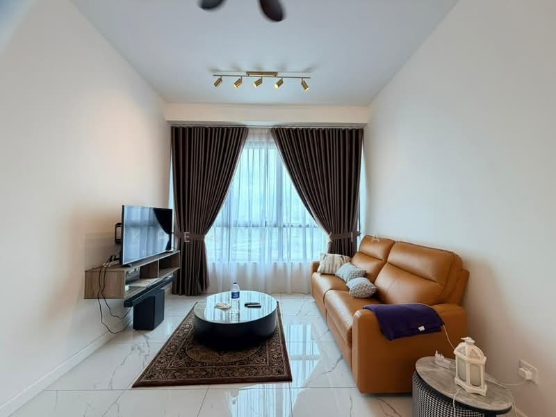 Servis Apartment untuk Disewa di Cubic Botanical - Khew Zi Xian - Living Room - PropertyGuru.com.my
