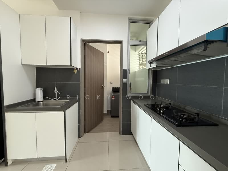 Service Residence for Rent at SKS Habitat - Ricky Woo - Kitchen - PropertyGuru.com.my