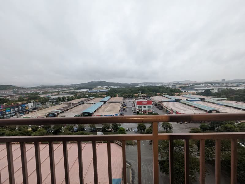 Service Residence for Sale at Sentrovue - Fitri Zainal - Balcony View - PropertyGuru.com.my