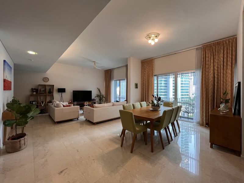 Kondominium untuk Dijual di Dua Residency - Valerie Arnesto - Living Area - PropertyGuru.com.my