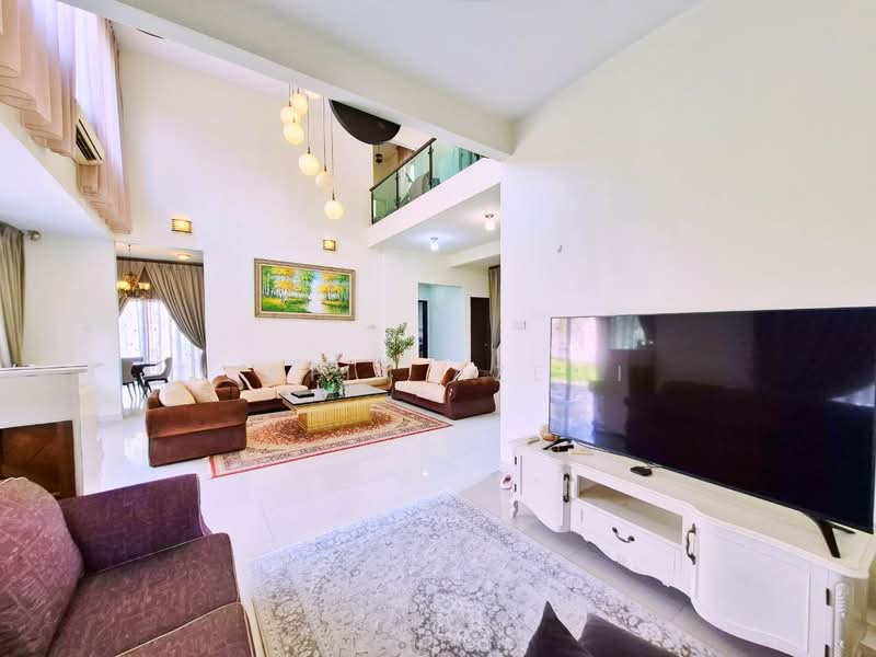 Rumah Banglo untuk Dijual di Kayangan Heights (Shah Alam) - Fatin Azemi - Living Room - PropertyGuru.com.my