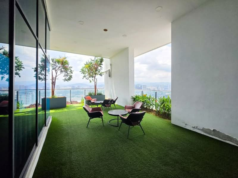 Servis Apartment untuk Dijual di The Luxe By Infinitum - M.J Zairin - Balcony - PropertyGuru.com.my