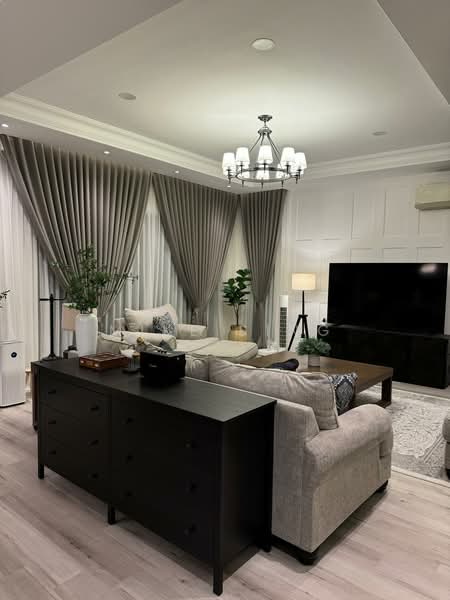 Semi-Detached House for Rent in Kota Kemuning (Shah Alam) - Mike Sing - Living Room - PropertyGuru.com.my