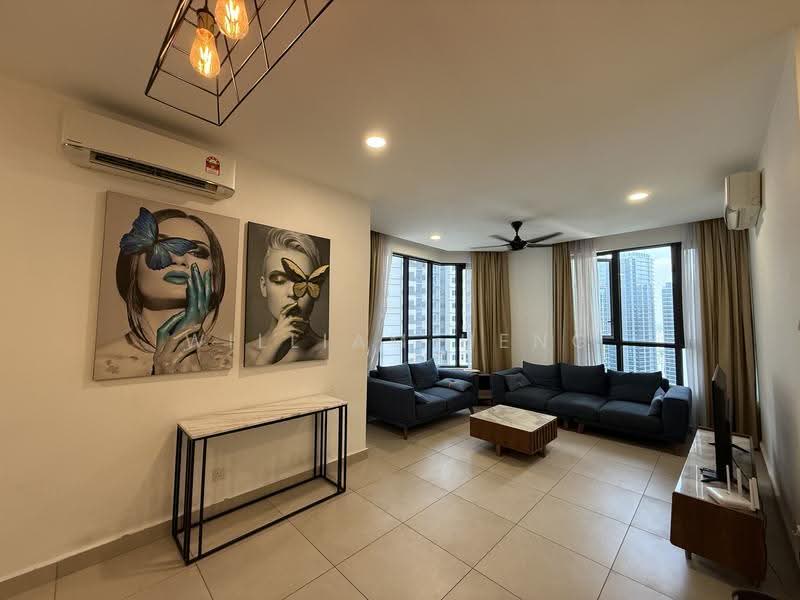 Service Residence for Sale at KL Gateway Premium Residences - William Heng - Living Room - PropertyGuru.com.my