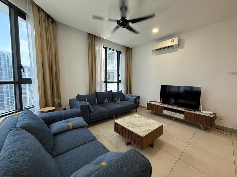 Service Residence for Sale at KL Gateway Premium Residences - William Heng - Living Room - PropertyGuru.com.my